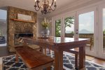Dining Area with Mountain Views
